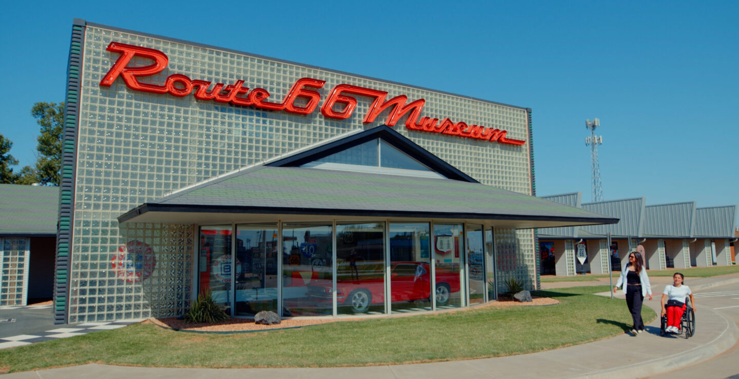 오클라호마주 Clinton에 위치한 Route 66 박물관