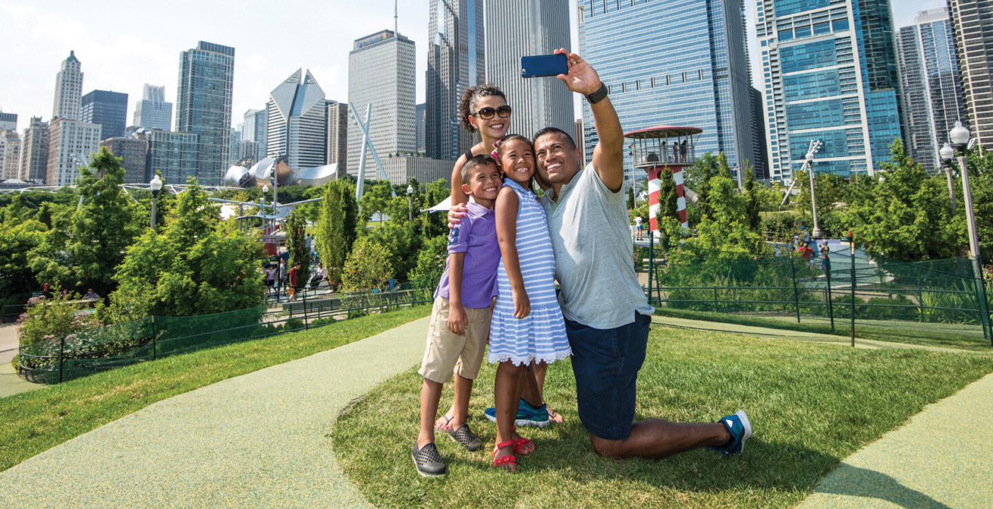 Le parc Maggie Daley à Chicago, dans l'Illinois; source : Abel Arciniega
