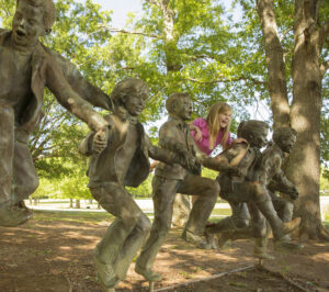 La sculpture en bronze 