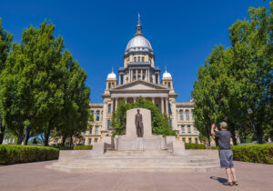 Illinois State Capitol Building a Springfield, Illinois