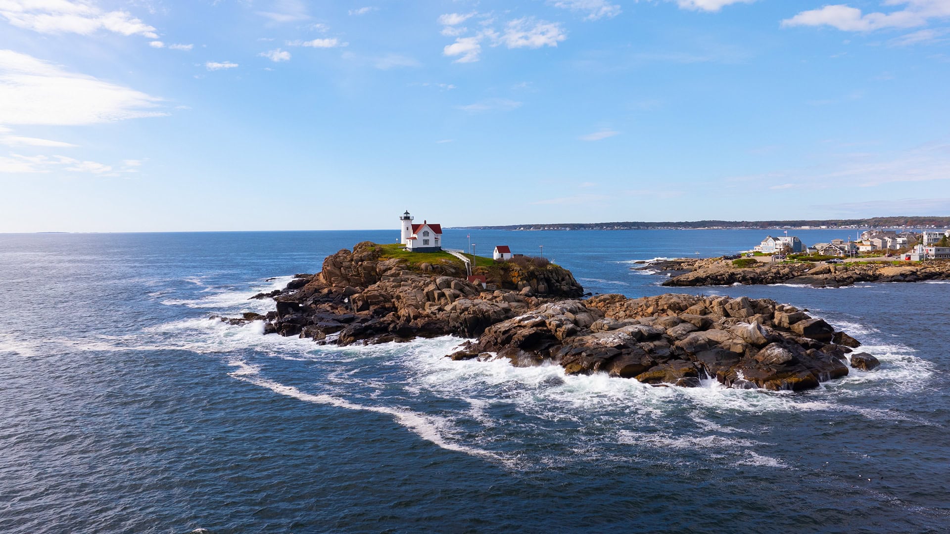 Faro Nubble en York, Maine