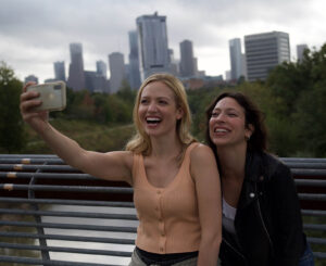 Fotografiando el horizonte de Houston, Texas