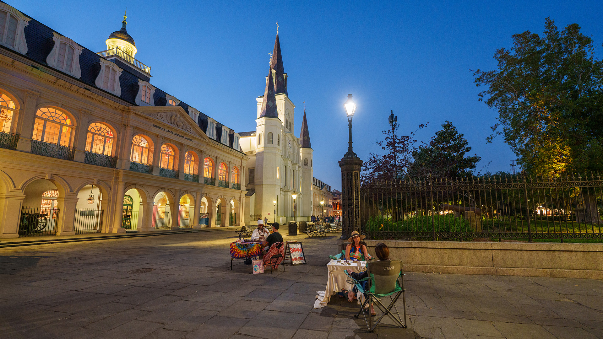 Jackson Square en Nueva Orleans, Luisiana