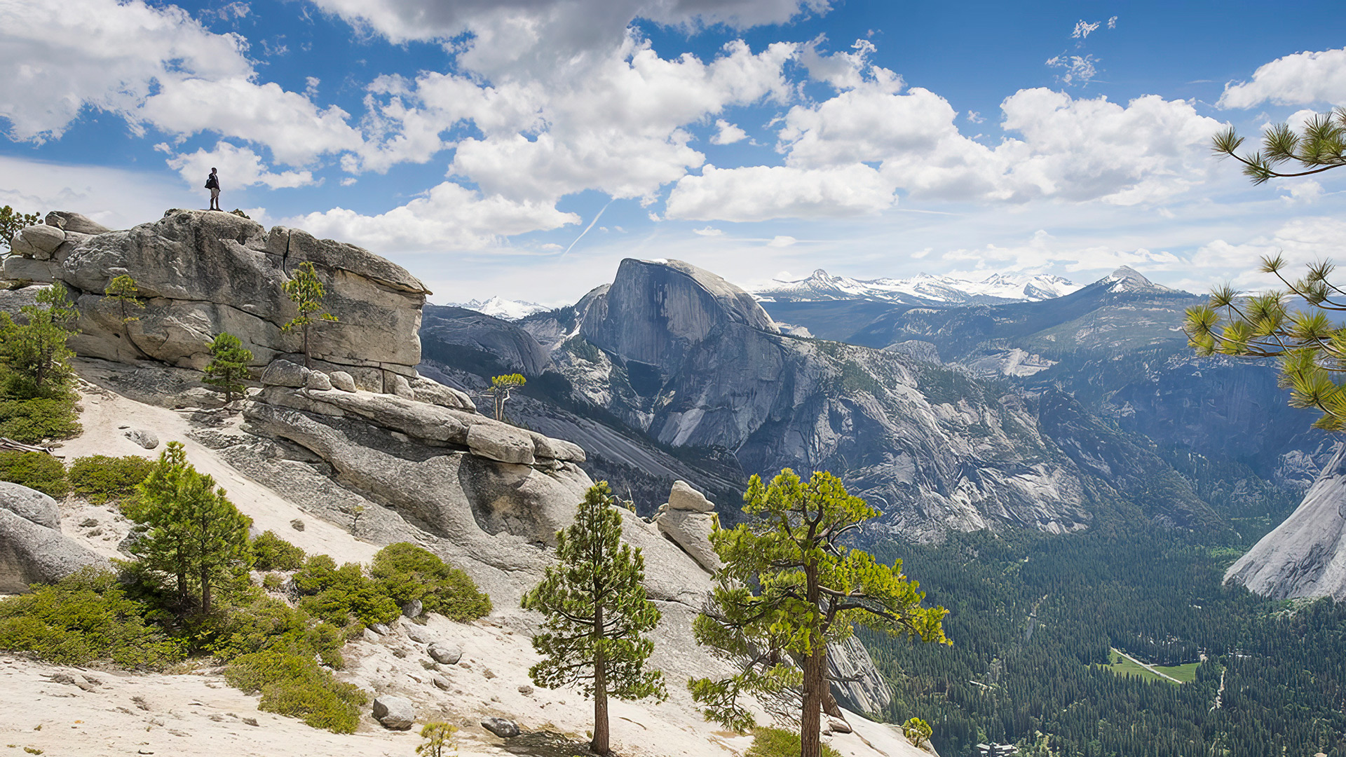 Vista del Parque Nacional Yosemite en California; Crédito: Chris Migeon