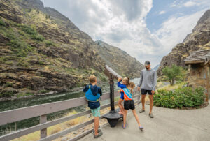 Sightseeing am Hells Canyon in Idaho