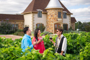 Bodega Messina Hof Hill Country en Fredericksburg, Texas