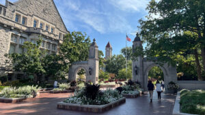 Campus of Indiana University in Bloomington