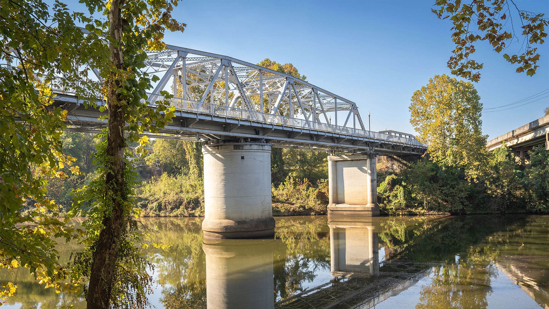 Old Tombigbee River Bridge in Columbus, Mississippi
