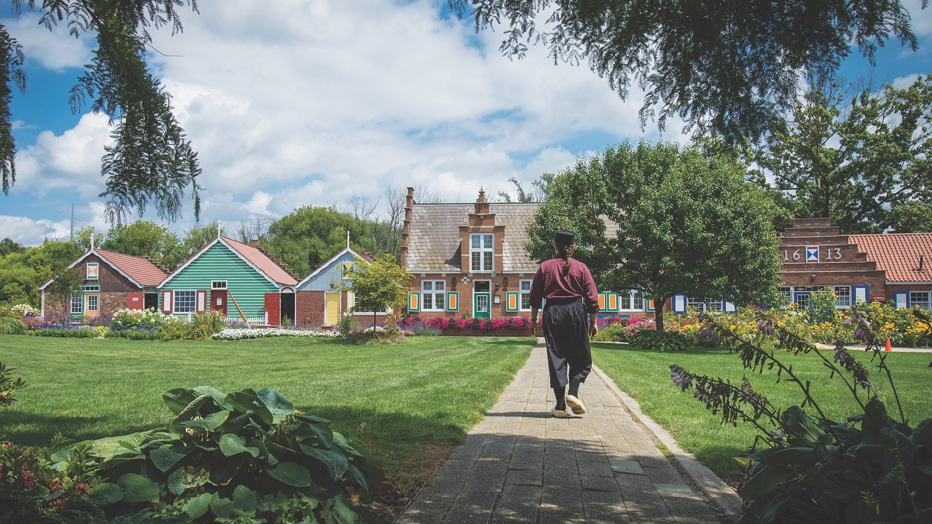 Windmill Island Gardens en Holland, Michigan; Crédito: Holland CVB