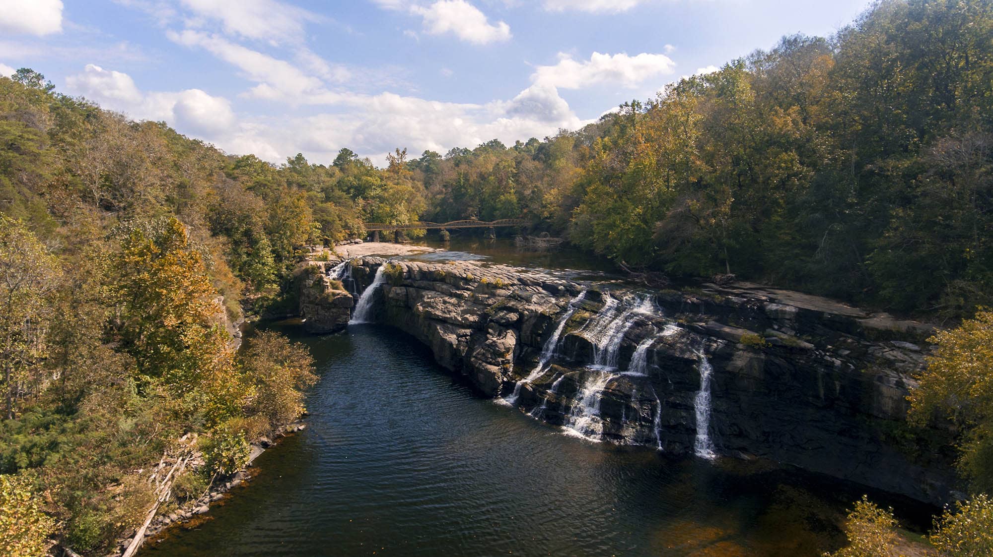 Chutes High à Fort Payne, Alabama; Crédit : Tourisme DeKalb