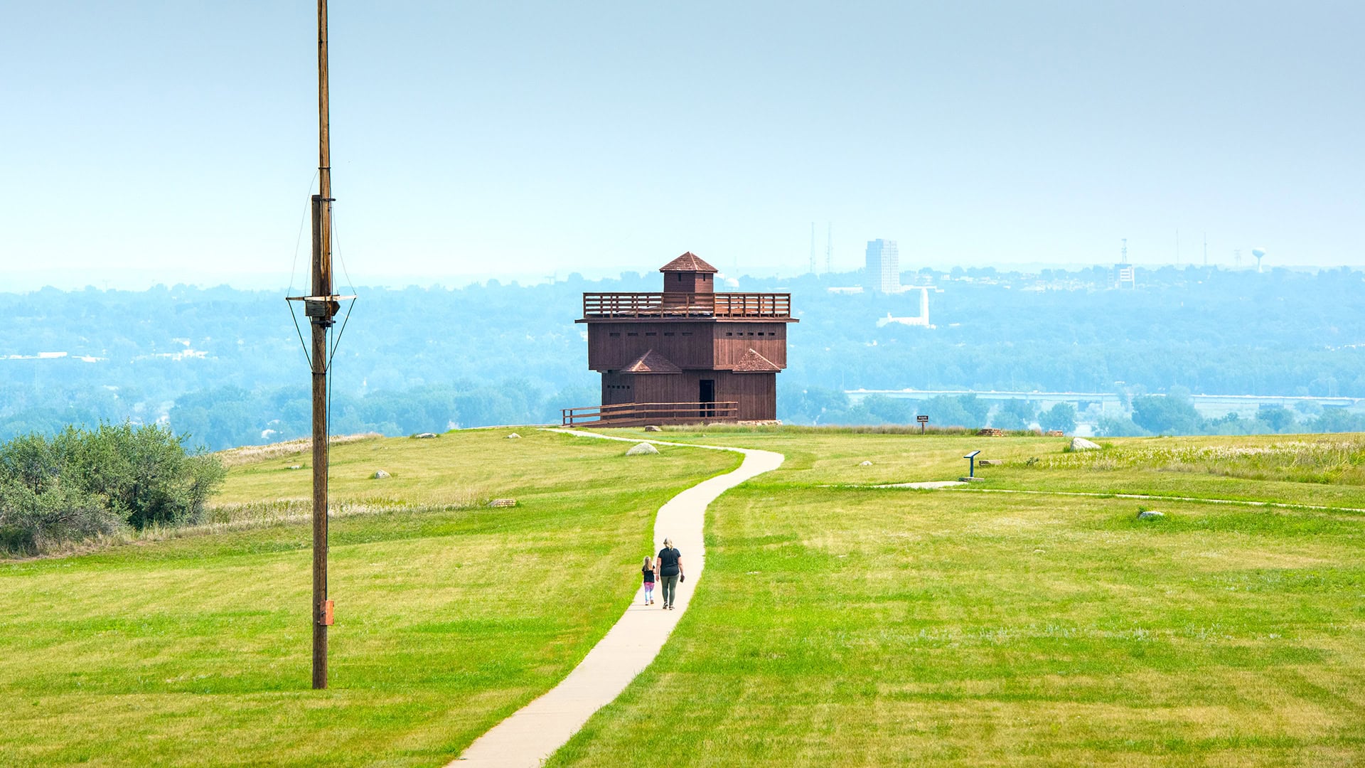 Fort McKeen Blockhaus in Bismarck, North Dakota
